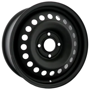 Envy Wheels – NX4 STEEL WHEEL – Black – 16″x6.5″ 45mm – All weather Wheels – NX41645